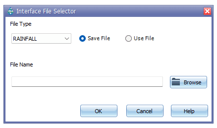 Fig.120: Interface file selection dialog box