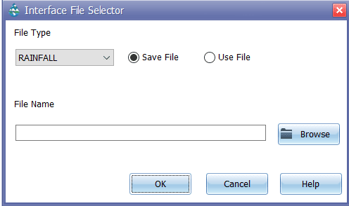 Fig.128: Interface File selection window