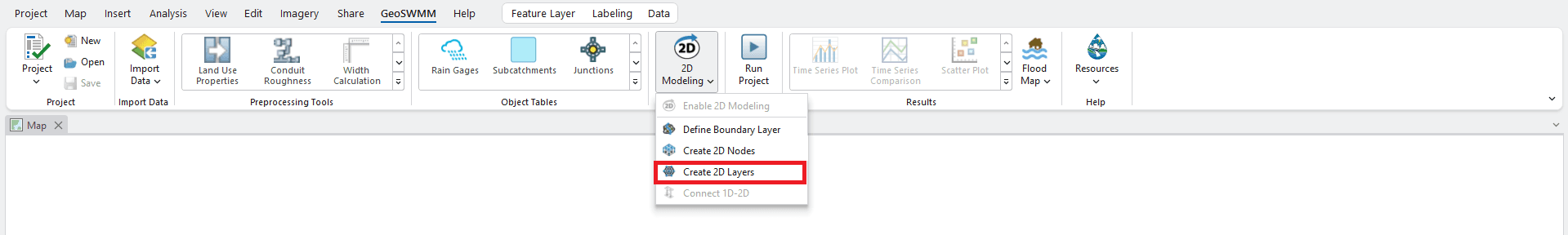 Fig.160: Create 2D Layers Tool option in 2D Modeling
